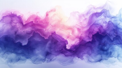 Soft Abstract Watercolor Background with Gentle Blends