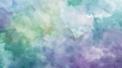 Soft Abstract Watercolor Background with Gentle Blends