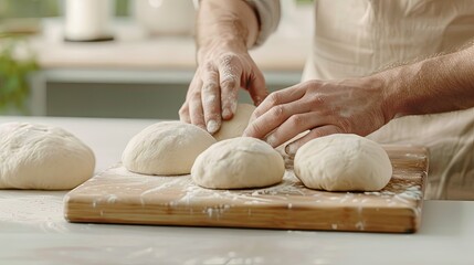 A Bakers Touch: Shaping Dough Balls for Homemade Bread