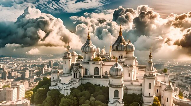 Cloud City Photography with Canon EOS R5 and DJI Mavic 3 Drone