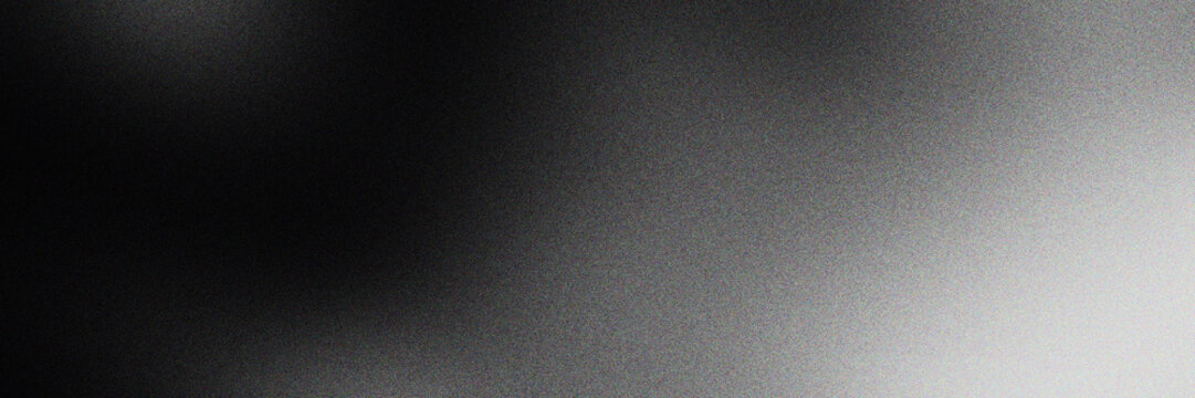 Abstract black and white gradient noise grain background ideal for modern design, artistic visuals, and minimalistic themes. posters advertising, templates, banners, covers.