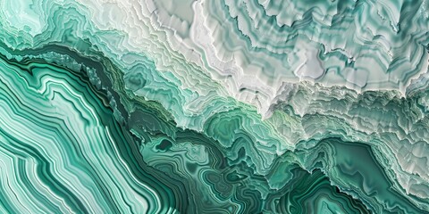 Obraz premium Modern Colorful Curvy Waves Background