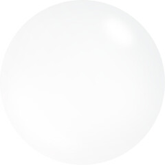 soap bubble isolated on transparent background