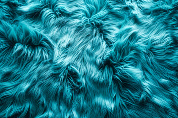 Obraz premium A close up of a blue fur with a lot of hair