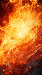 Dynamic match ignites intense emotions, symbolizing potential burnout in vibrant flames