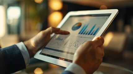 Data Analysis in Action, Tracking Business Performance on a Tablet