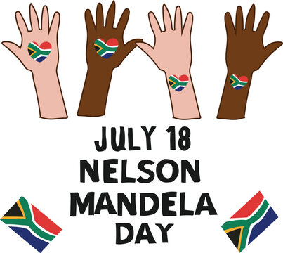 nelson mandela international day is celebrated every year on 18 July.