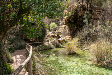 Cascada del Batán, Burraga, Albacete, Castilla la Mancha, España, Spain.