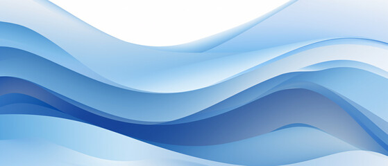 Fototapeta premium Abstract blue vector background with stripes, modern design, minimalist geometric pattern concept.