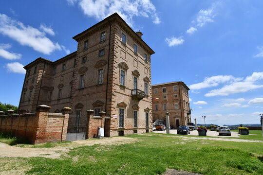 The Savoy Royal Palace, ancient castle in Govone, Piedmont