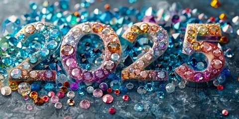 Sparkling 2025: A Glimmering Festive New Year Celebration