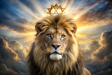 Lion Of Judah, The Symbol Of The Tribe Of Judah And The Messiah In Christianity