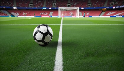 Obraz premium The Thrilling World of Soccer: A Celebration of the Beautiful Game