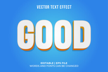 Editable 3d text effect for promotion title