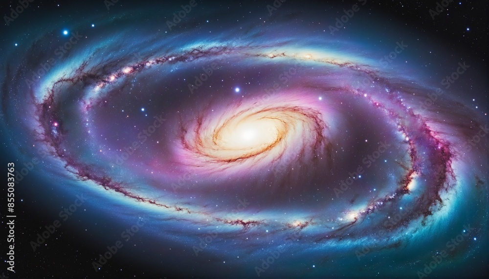 Wall mural exploring the cosmos: a journey through outer space
