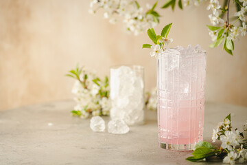 Summer refreshing drink.