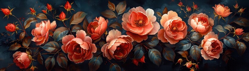 floral wallpaper