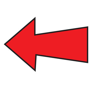 recommend clip art: hand drawn quirky cartoon arrow. isolated on white background. Vector illustration. EPS 10 