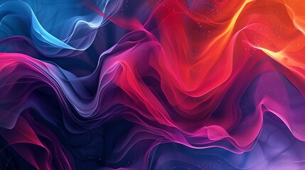 Fototapeta premium Abstract doctor elements with flowing lines and vibrant colors, great for modern graphic design projects and background textures