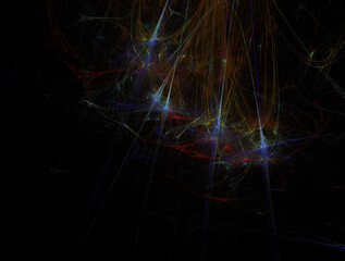 Imaginatory fractal abstract background Image