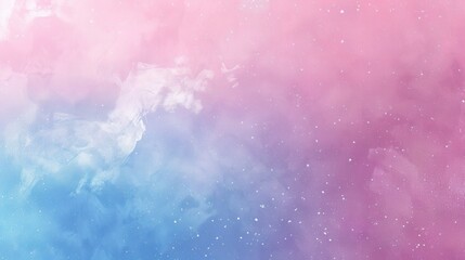 A soft, pastel-colored galaxy image with a dreamy and ethereal atmosphere, blending pinks, purples, and blues.