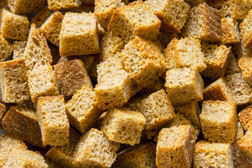 Close-up of crackers for the entire frame.
