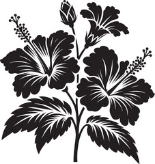 silhouette vector style white background