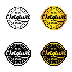 Original product label icon. Original quality emblem icon vector illustration design