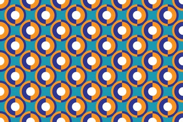Colorful seamless pattern design for decorating, wallpaper, wrapping paper, fabric, backdrop and etc.