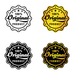 Original product label icon. Original quality emblem icon vector illustration design