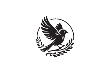 Obraz premium High-Quality Bird Silhouette Vector Graphics