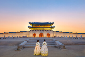 Gyeongbokgung Palace in Seoul South Korea