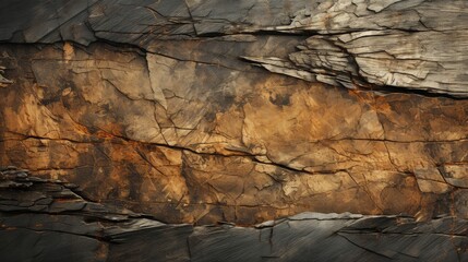 Closeup of rough uneven texture with cracks as abstract background