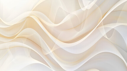 Obraz premium White Background, Fabric Satin Texture ,Elegant Waves of Graceful White Silk Fabric ,Closeup of rippled white silk fabric lines background