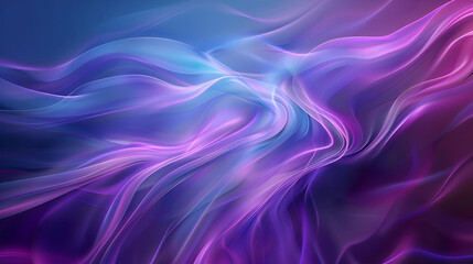 abstract background with smooth lines in blue and purple colors, 3d render ,A colorful abstract background with vibrant wavy lines