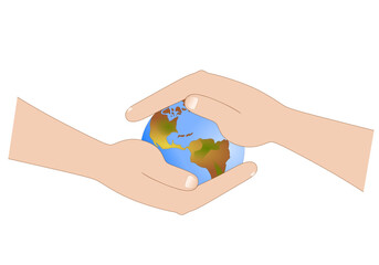 Let's take care of the earth with care
