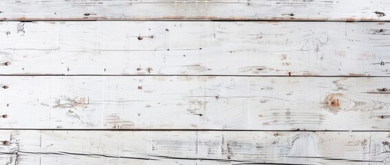 Weathered white wood plank background texture