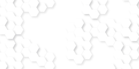 Hexagon seamless pattern. Abstract background with lines. Modern simple style hexagonal graphic concept. Background with hexagons.