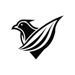 Fototapeta premium Bird logo design vector template