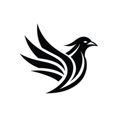 Fototapeta premium Bird logo design vector template