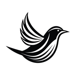 Obraz premium Bird logo design vector template
