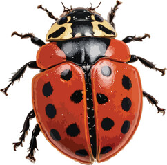 illustration of a ladybug