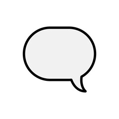 Chat bubble icon