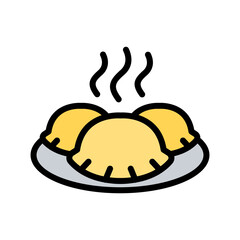 Korean dumpling icon