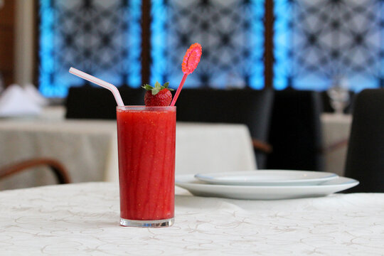 suco de morango
