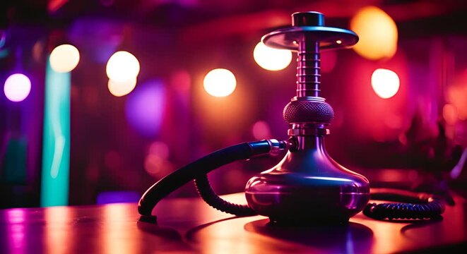 Hookah in a night club.