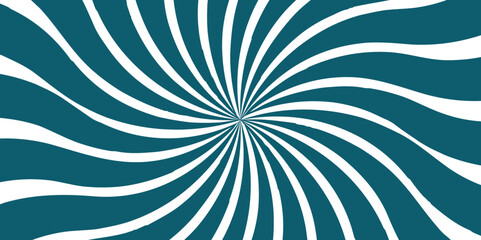 Abstract colorful blue sun rays and sunburst backdrop background. pop art cartoon style, sunlight, sunburst background.