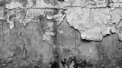 Texture and backdrop of a gray wall