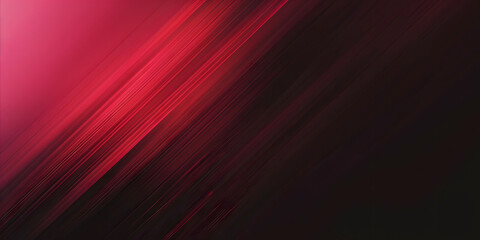 Fototapeta premium Bold gradient from crimson red to black with sleek lines, providing a dramatic and powerful look, perfect for a high-impact promotional banner or fashion ad