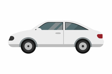 car vector illustration white background